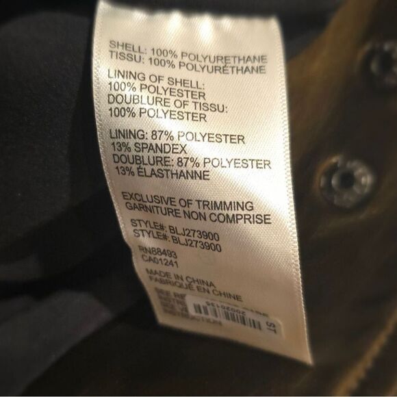 BLANC NOIR Womens Moto Jacket Size Small Casual Short Jacket - Picture 7 of 7